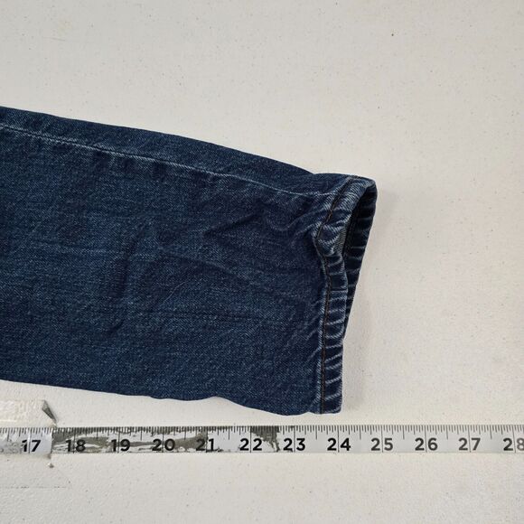 Abercrombie & Fitch Ames Slim Boyfriend Jeans Size 27 (4S) Dark Wash Denim 4281 - Picture 7 of 12